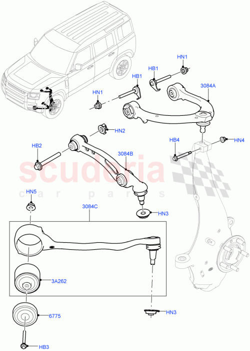Part Diagram for Land Rover LR175797