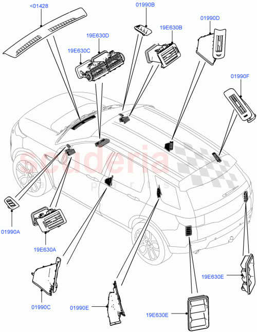 Part Diagram for Land Rover LR066751