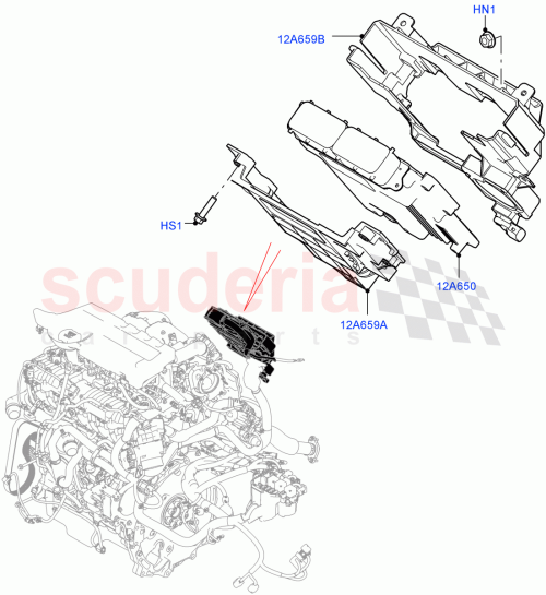 Part Diagram for Land Rover LR140508