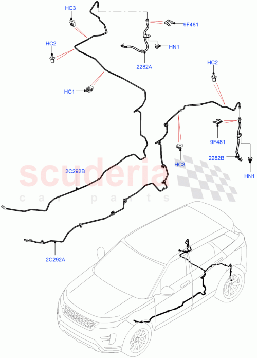 Part Diagram for Land Rover LR146408
