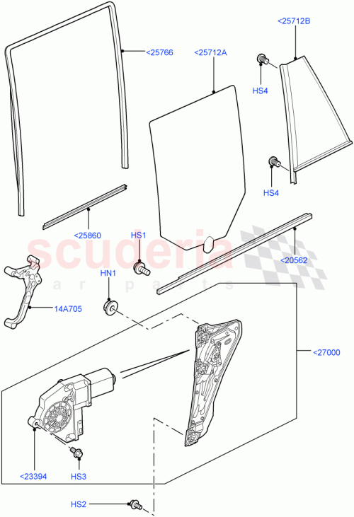 Part Diagram for Land Rover LR017041