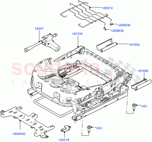 Part Diagram for Land Rover LR028227