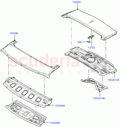 Part Diagram for Land Rover LR091051