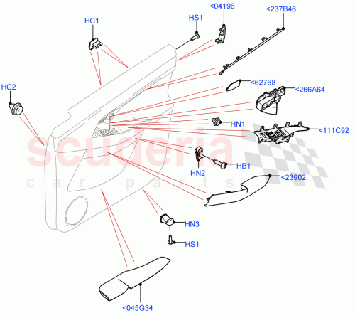 Part Diagram for Land Rover LR117966