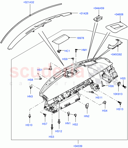 Part Diagram for Land Rover LR057785