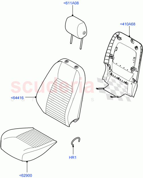 Part Diagram for Land Rover LR078049