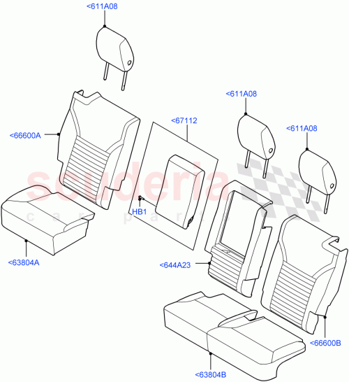 Part Diagram for Land Rover LR080652