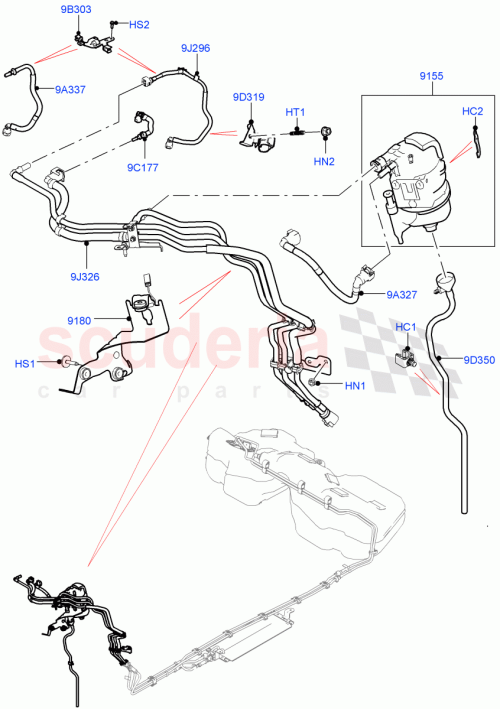 Part Diagram for Land Rover LR093051