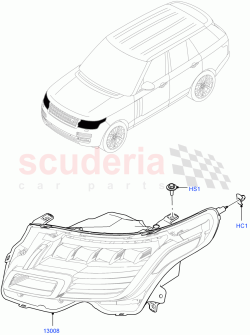 Part Diagram for Land Rover LR139450