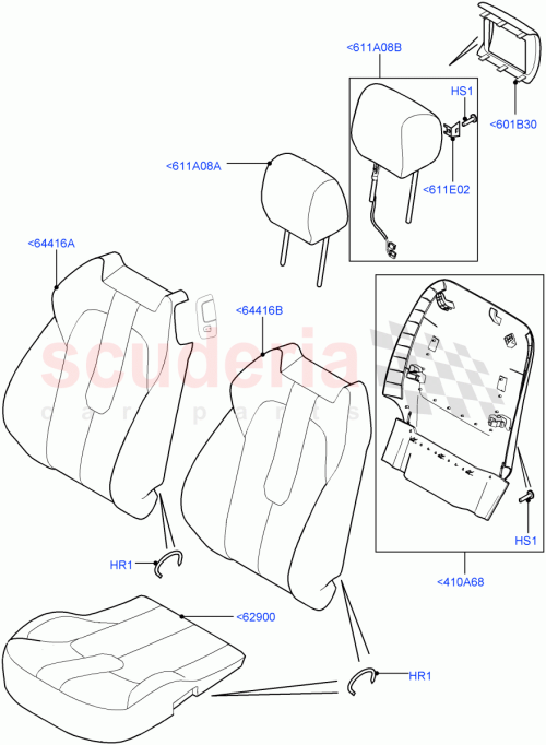 Part Diagram for Land Rover LR036093