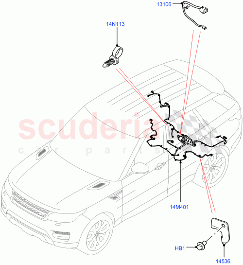 Part Diagram for Land Rover LR128271