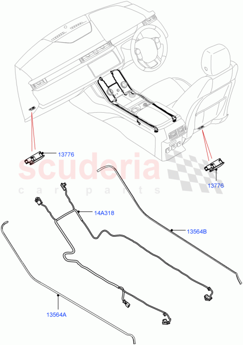 Part Diagram for Land Rover LR091666