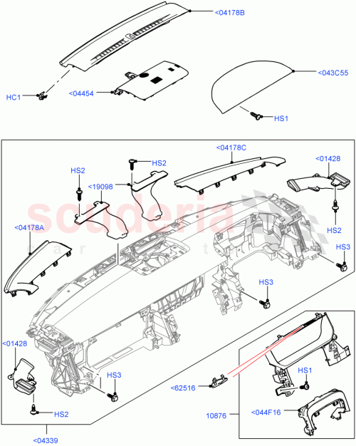 Part Diagram for Land Rover LR035428