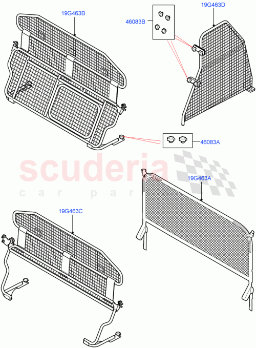 Part Diagram for Land Rover VPLRS0374