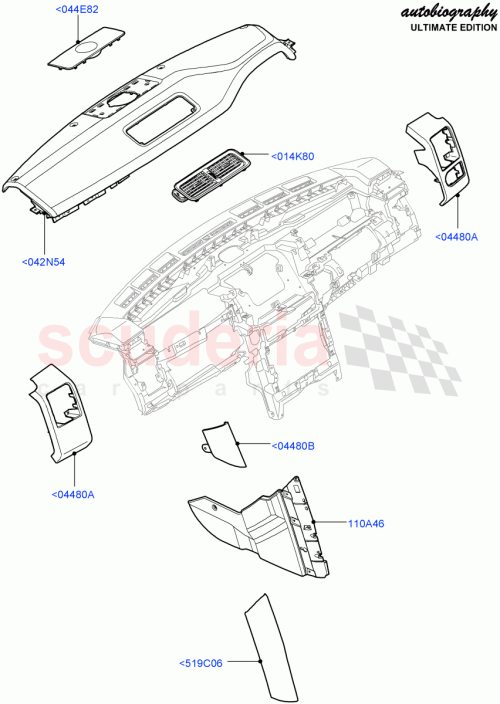Part Diagram for Land Rover LR032408