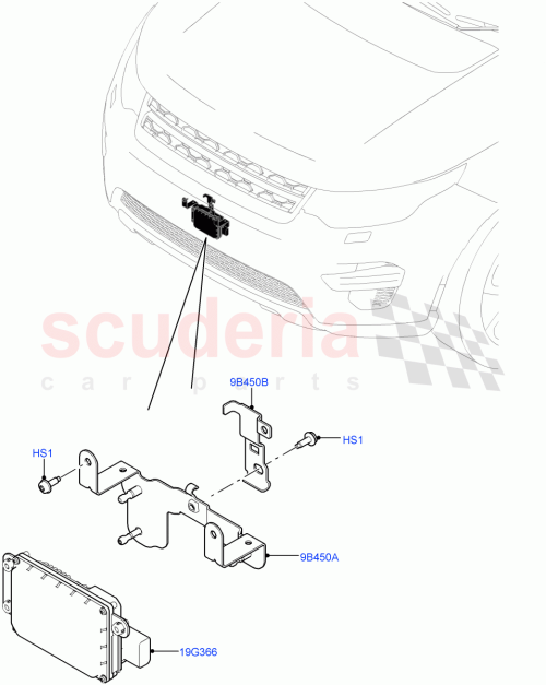 Part Diagram for Land Rover LR079225