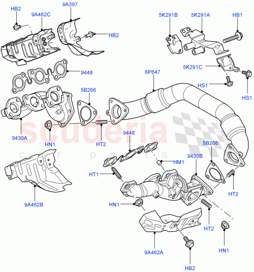Part Diagram for Land Rover WCU500140
