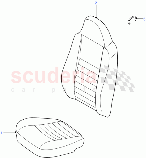 Part Diagram for Land Rover LR065203